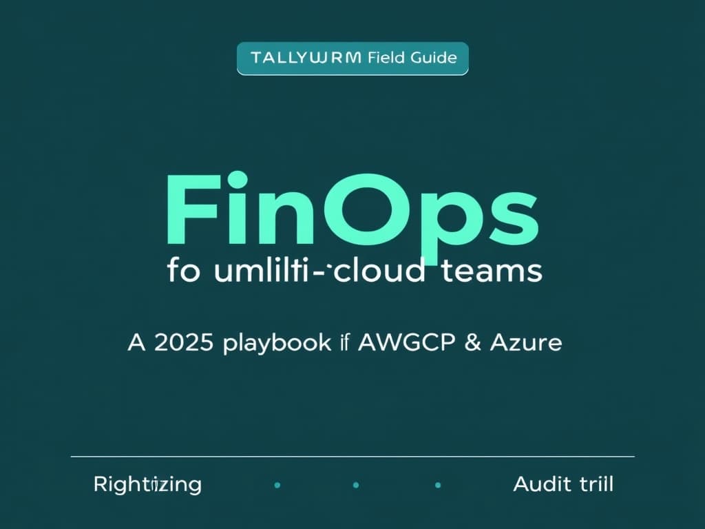 FinOps for multi-cloud teams: a 2025 playbook — cover